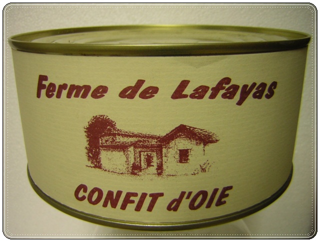 Confit d'oie 530 g